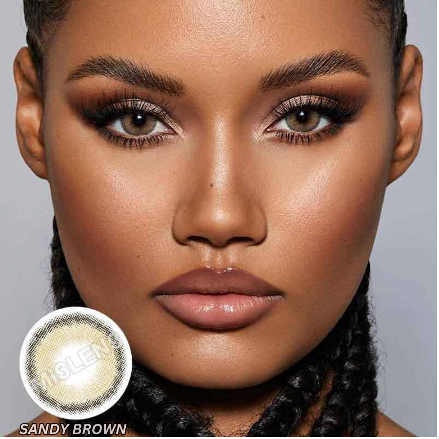 Crystal Brown - Sepia Brown -Sandy Brown ( PACK OF 3 )